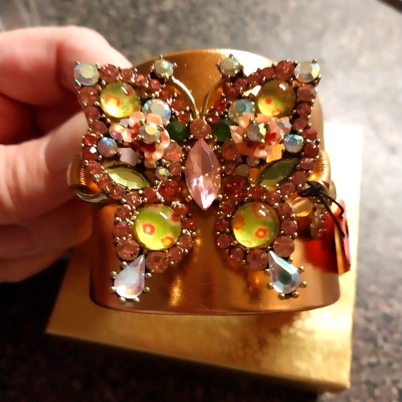Betsey Johnson Butterfly Cuff - Picture 2 of 4